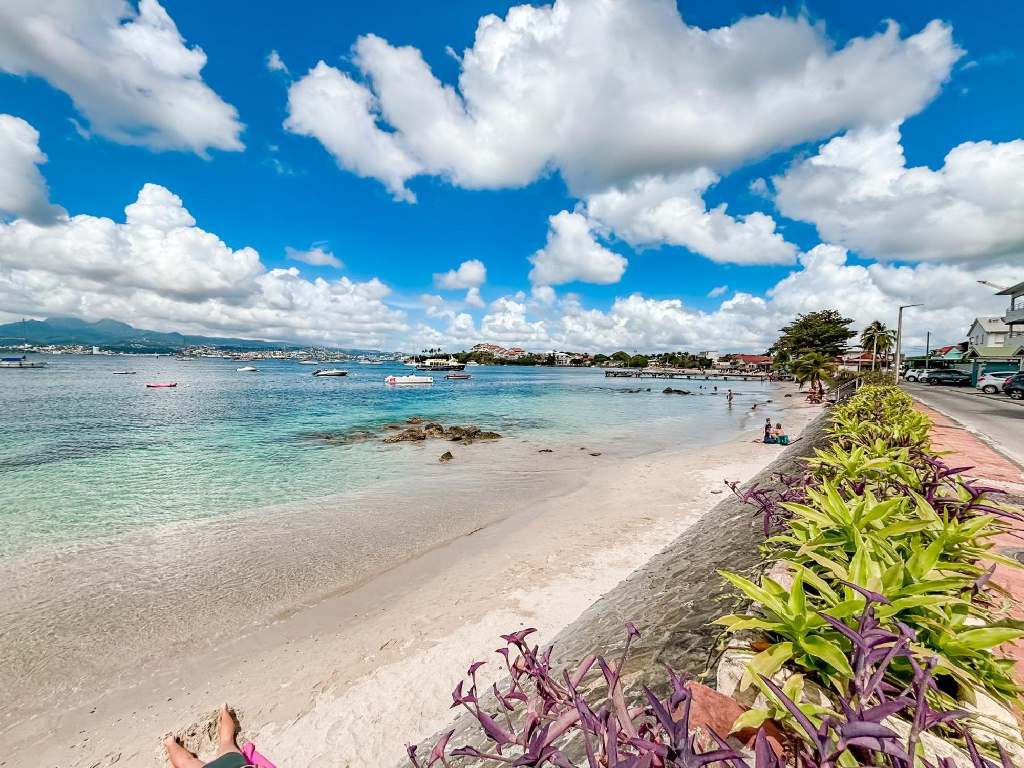 Le Nid Bleu Studio Vue Mer Les Trois-Ilets Esterno foto